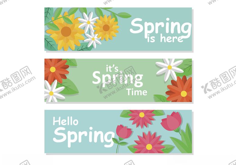 编号：68760009221457565038【酷图网】源文件下载-春天横幅