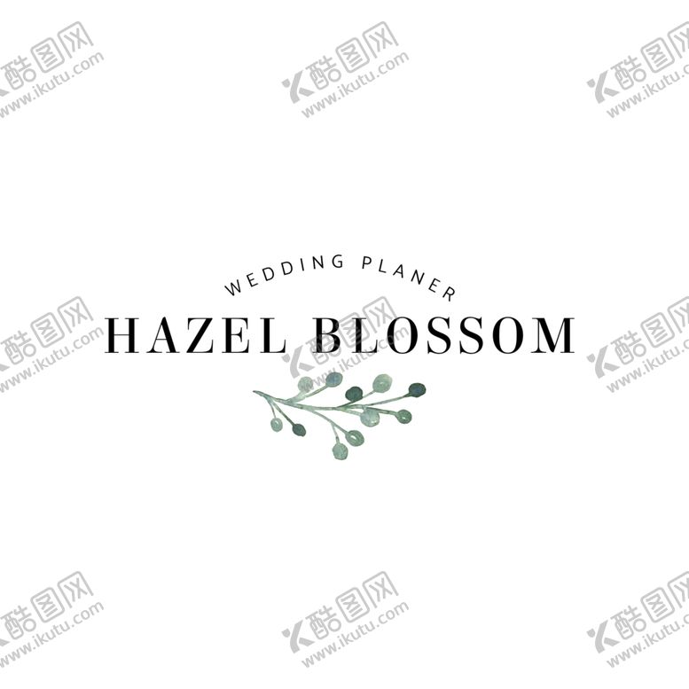 编号：45405507031610106931【酷图网】源文件下载-字母logo植物小清新