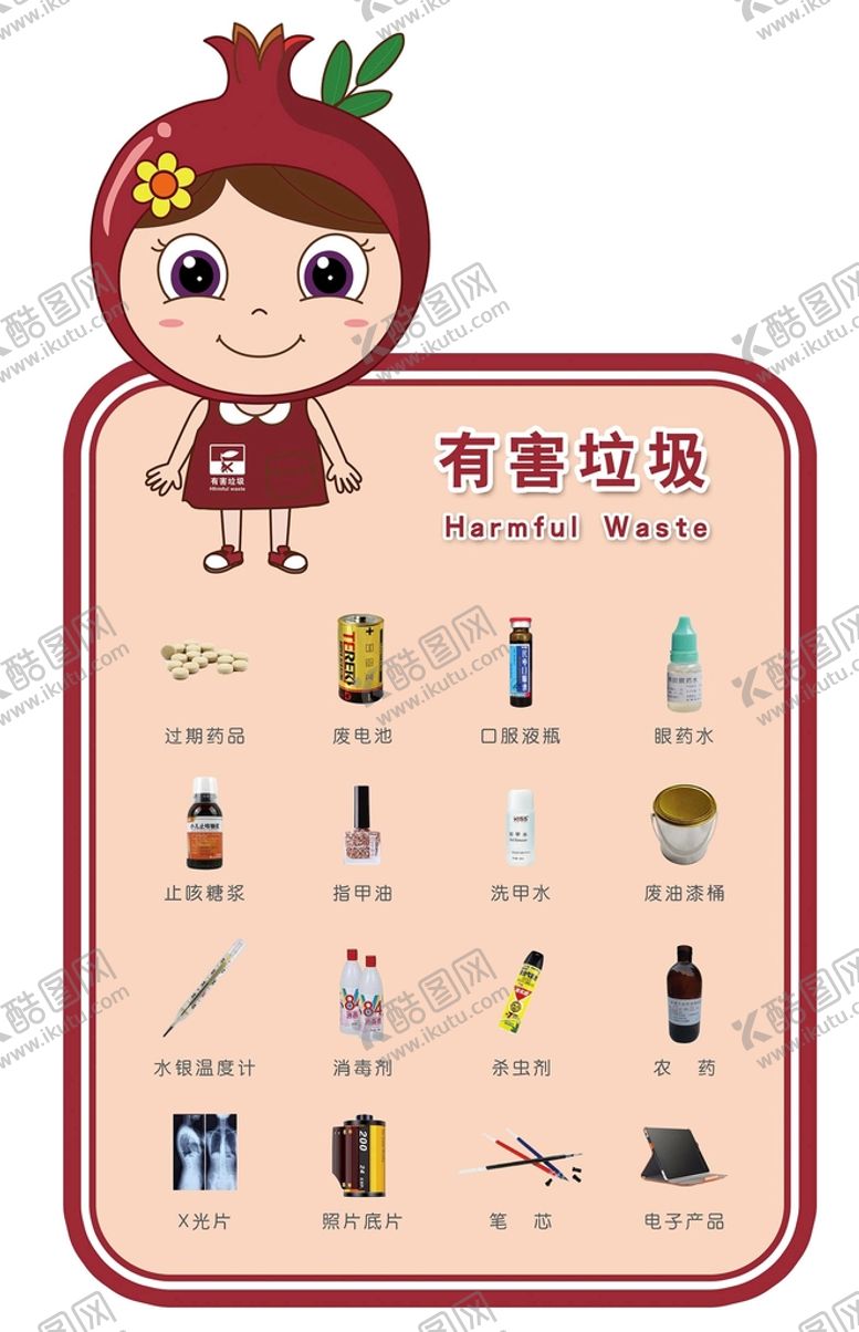 编号：97486109162224287982【酷图网】源文件下载-有害垃圾分类