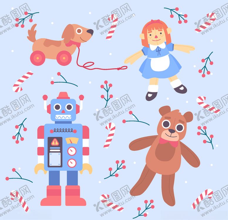 编号：96676710041714232321【酷图网】源文件下载-卡通玩具