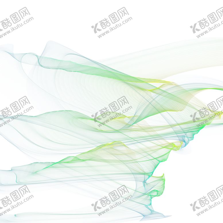编号：71303706270231575473【酷图网】源文件下载-绿色动感线条
