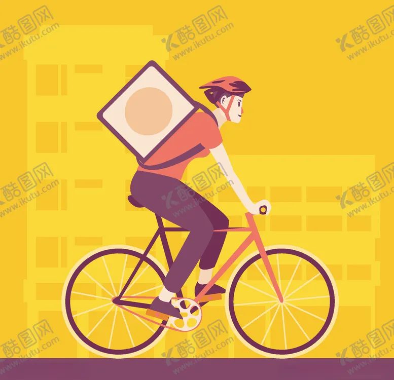 编号：48947104232021208420【酷图网】源文件下载-骑自行车