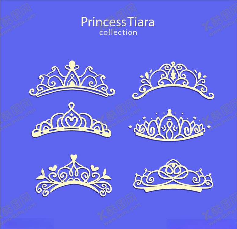 编号：99847509280048251637【酷图网】源文件下载-矢量白色王冠素材