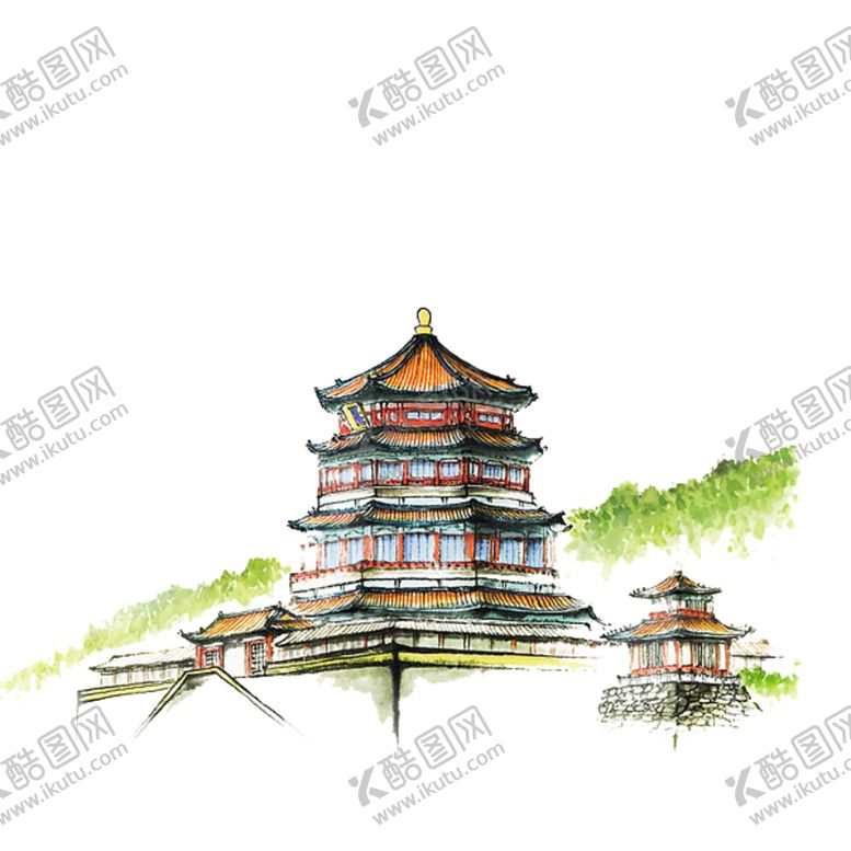 编号：78958703290509234556【酷图网】源文件下载-古建筑元素