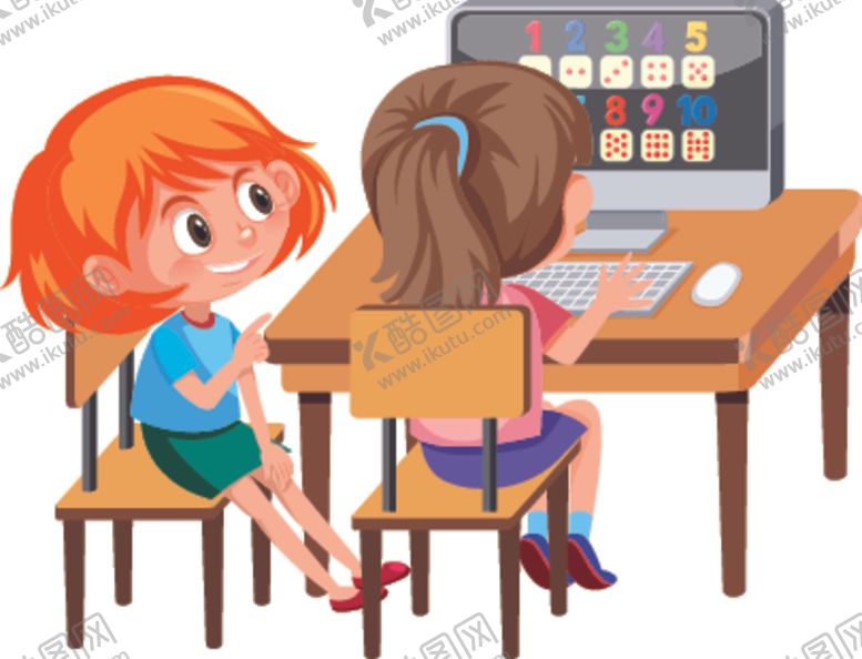 编号：83798609140127262829【酷图网】源文件下载-卡通学生