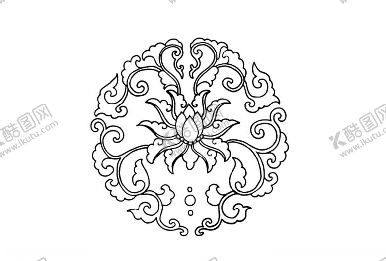 编号：40674910011937448195【酷图网】源文件下载-中国古典花纹