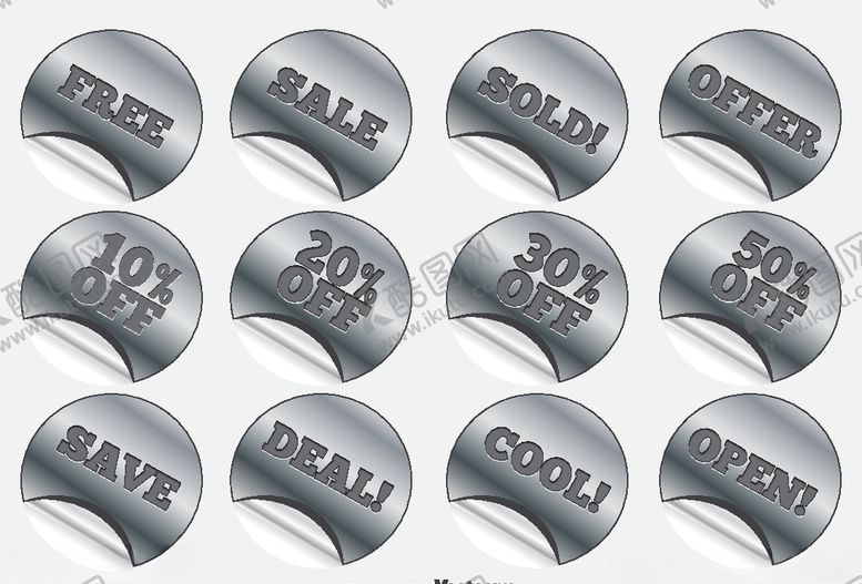 编号：97249509290355232633【酷图网】源文件下载-矢量标签素材