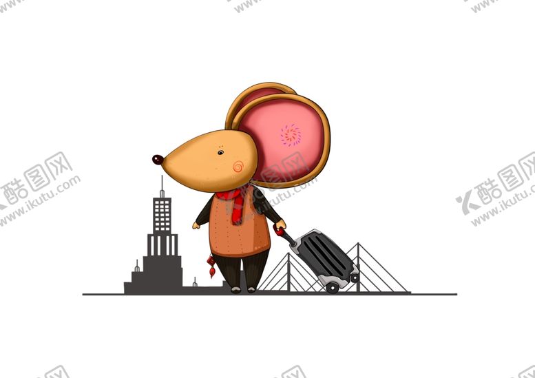 编号：28673609210637473204【酷图网】源文件下载-卡通老鼠