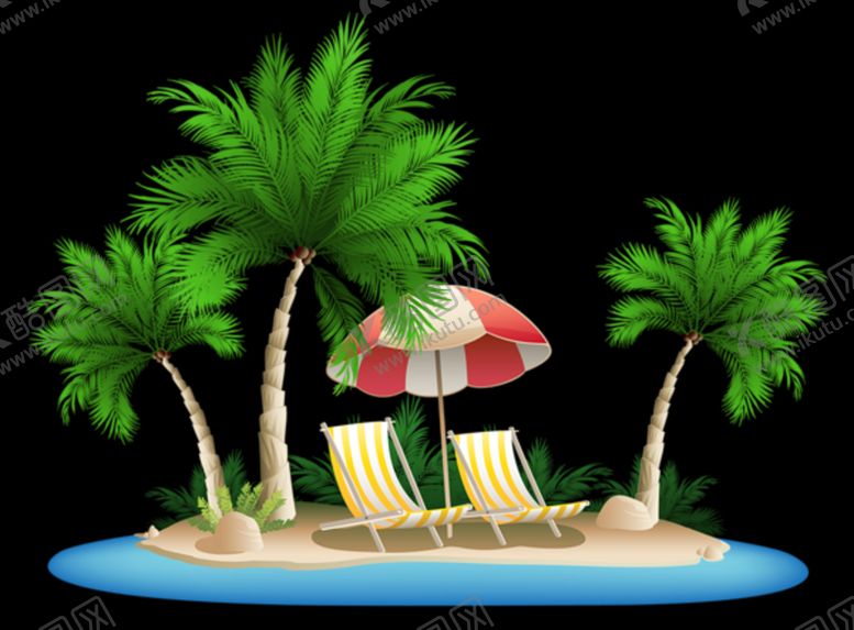 编号：74741310112120553839【酷图网】源文件下载-沙滩旅游椰子树夏季合成海报素材