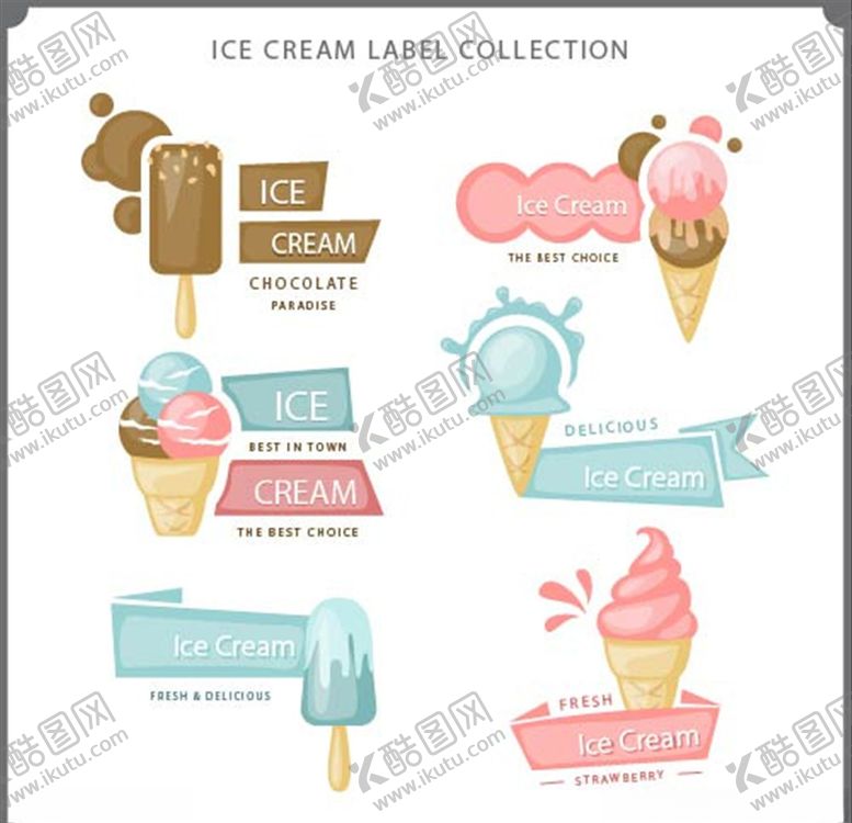编号：25113410031921303128【酷图网】源文件下载-冰淇淋