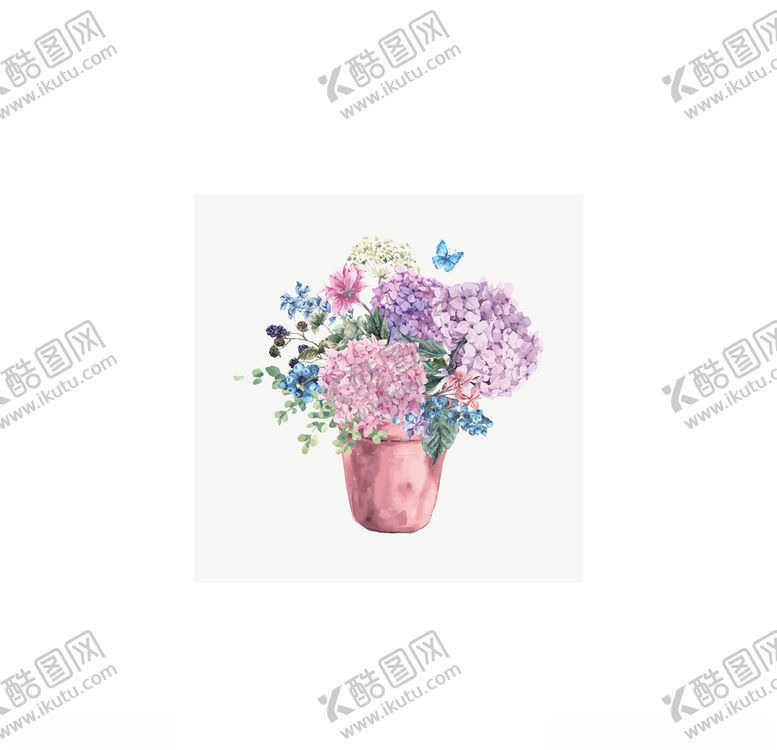 编号：32795105051200384952【酷图网】源文件下载-水彩花卉