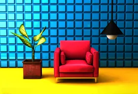 C4D立体展示场景元素
