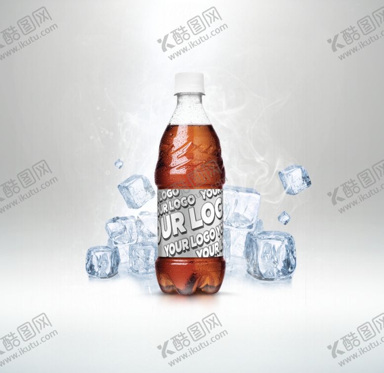 编号：45347009130238366986【酷图网】源文件下载-可乐汽水玻璃瓶饮料效果图样机