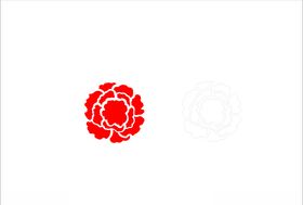 牡丹花纹