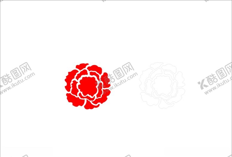 编号：18128910242202474070【酷图网】源文件下载-牡丹花纹