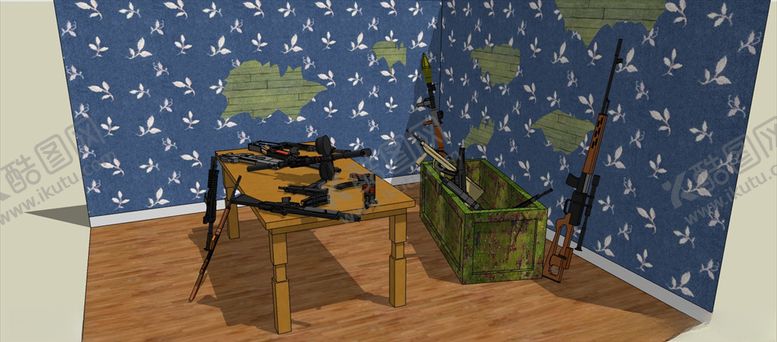 编号：86178510171850342793【酷图网】源文件下载-CS野战模型