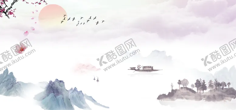 编号：37840210080032203504【酷图网】源文件下载-意境山水