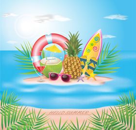 夏日海滩