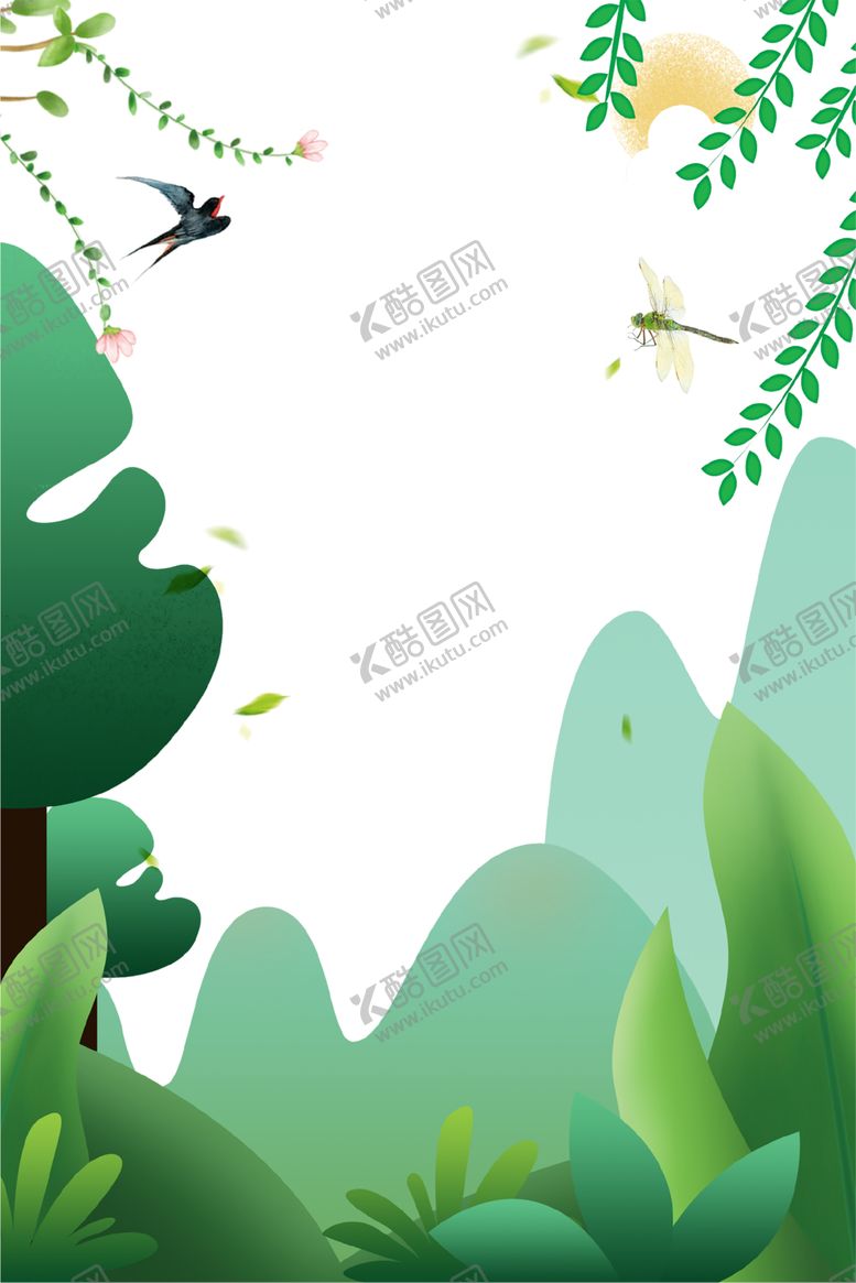 编号：94081310031602288367【酷图网】源文件下载-绿色背景