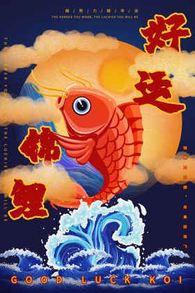 锦鲤海报
