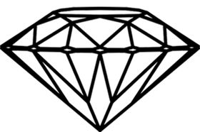 手绘钻石宝石水晶珠宝免扣素材
