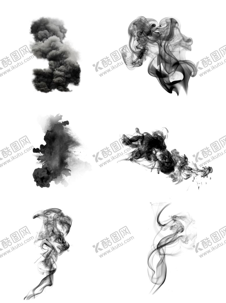 编号：83859109192357187467【酷图网】源文件下载-黑色烟雾