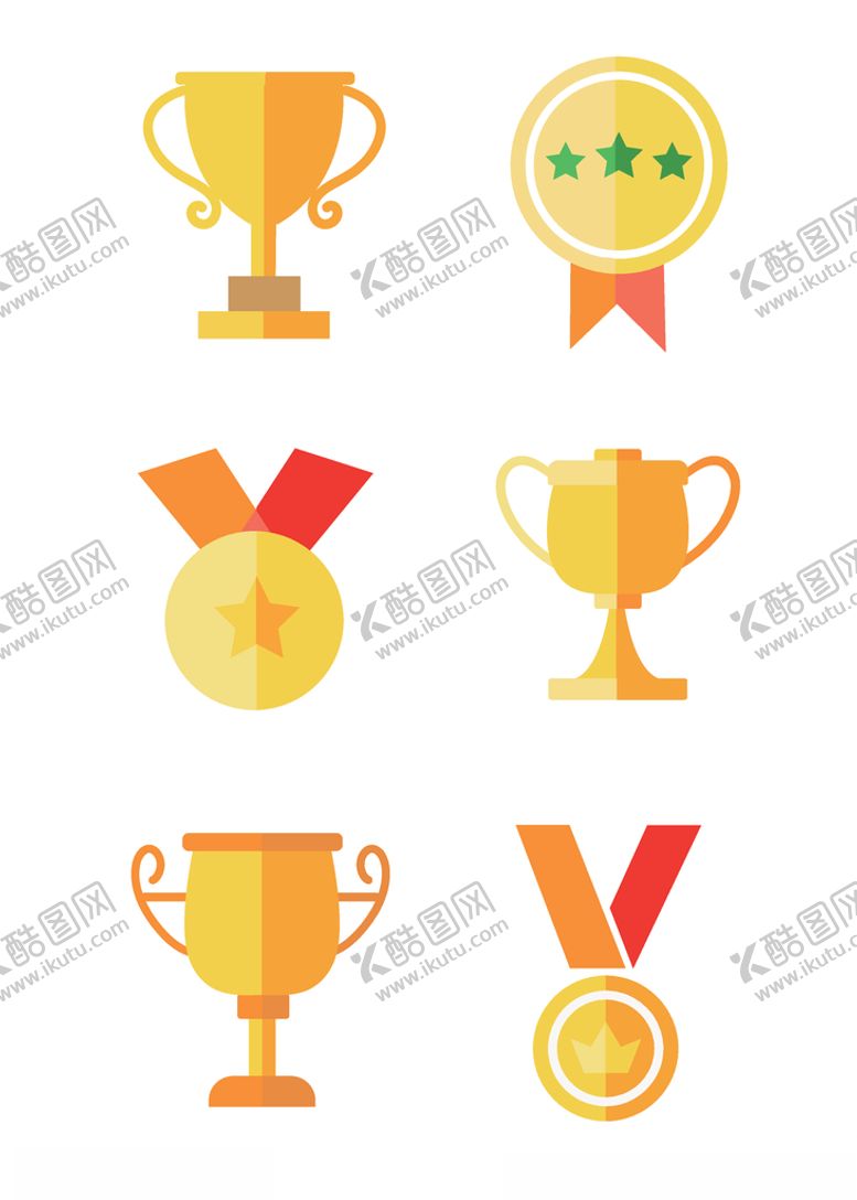 编号：92127009200624515481【酷图网】源文件下载-奖杯元素