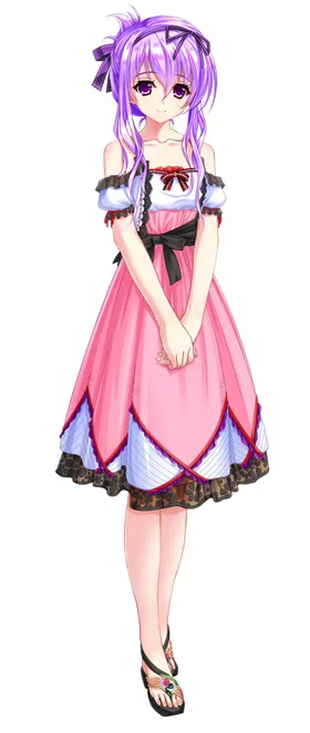 二次元人物游戏cg美女