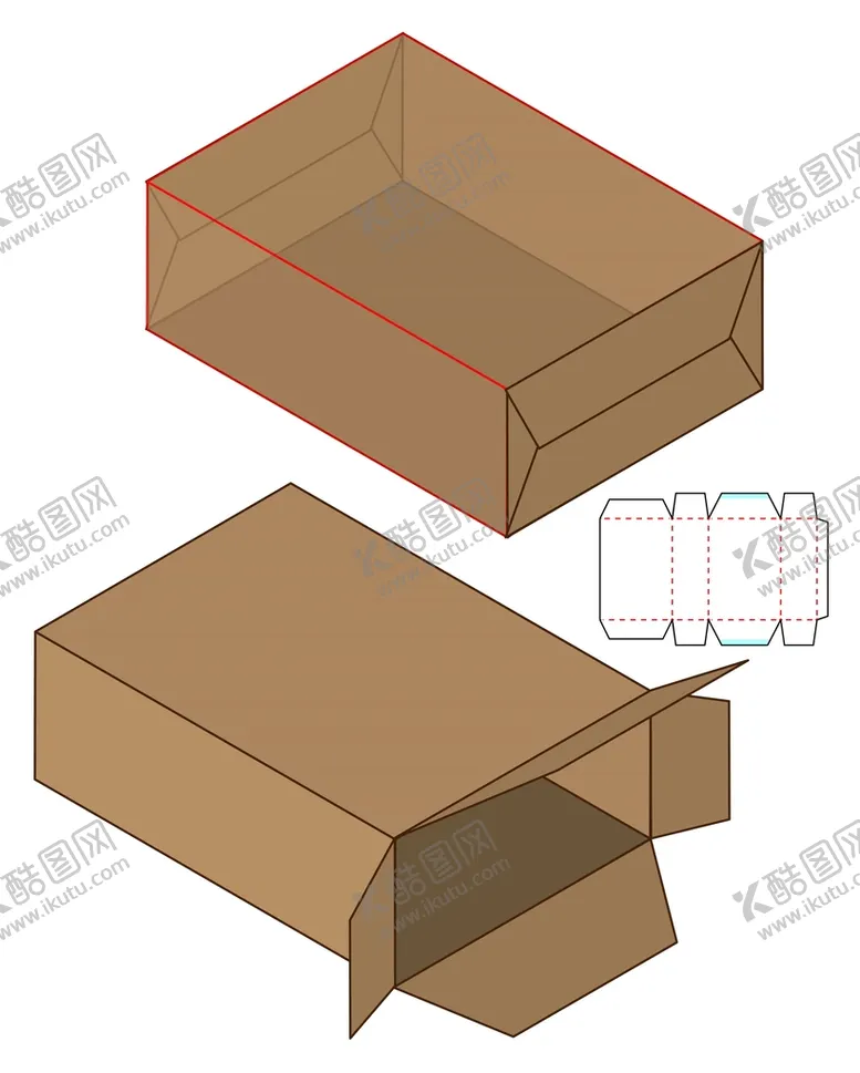 编号：49680910201855116467【酷图网】源文件下载-包装刀模