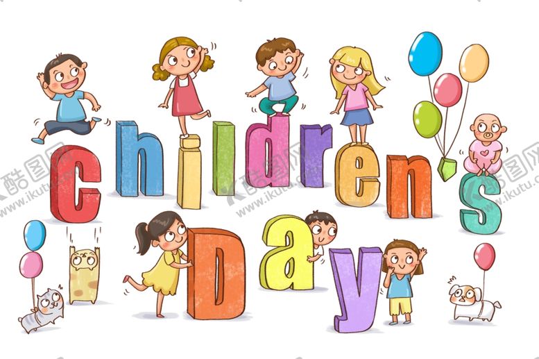 编号：61694209210122241124【酷图网】源文件下载-儿童节素材