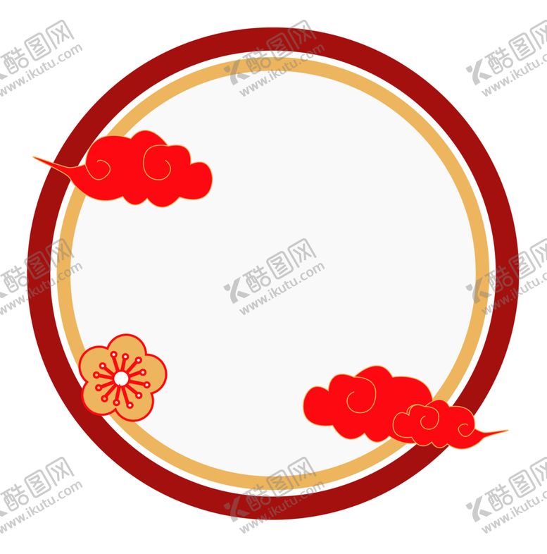 编号：18525610192159316319【酷图网】源文件下载-中国风花纹花边边框素材