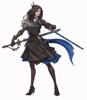 仙侠人物游戏cg角色设定美女