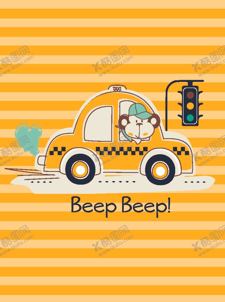 编号：56764610010017014282【酷图网】源文件下载-猴子车