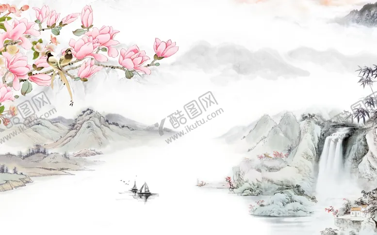 编号：51788011300547299205【酷图网】源文件下载-新中式背景