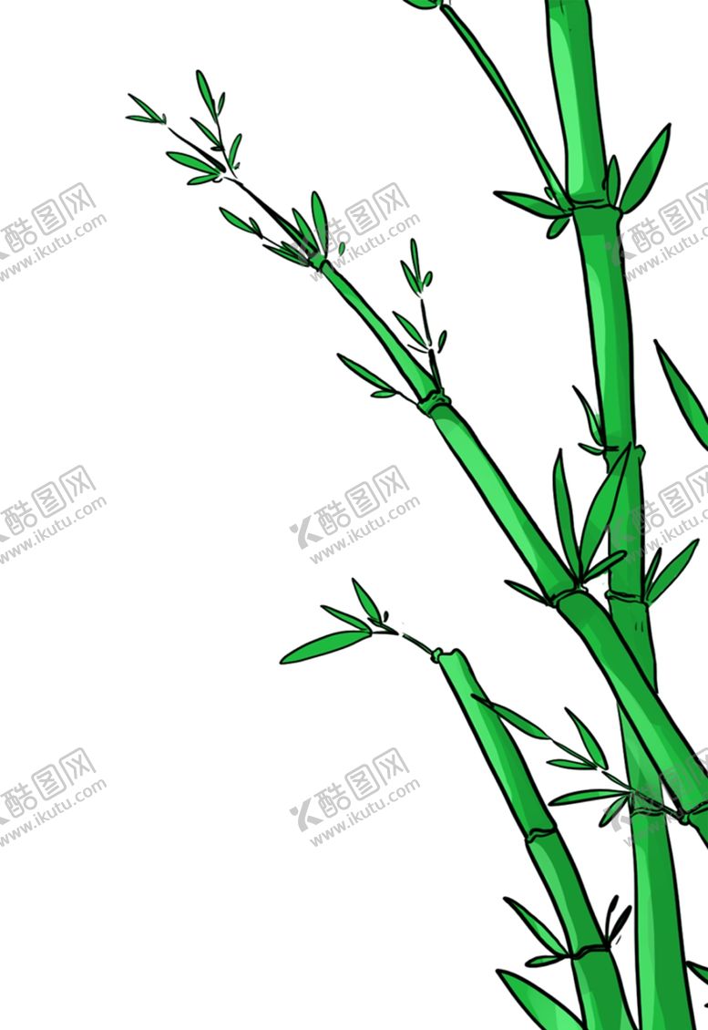 编号：32087406261928128834【酷图网】源文件下载-水墨竹子