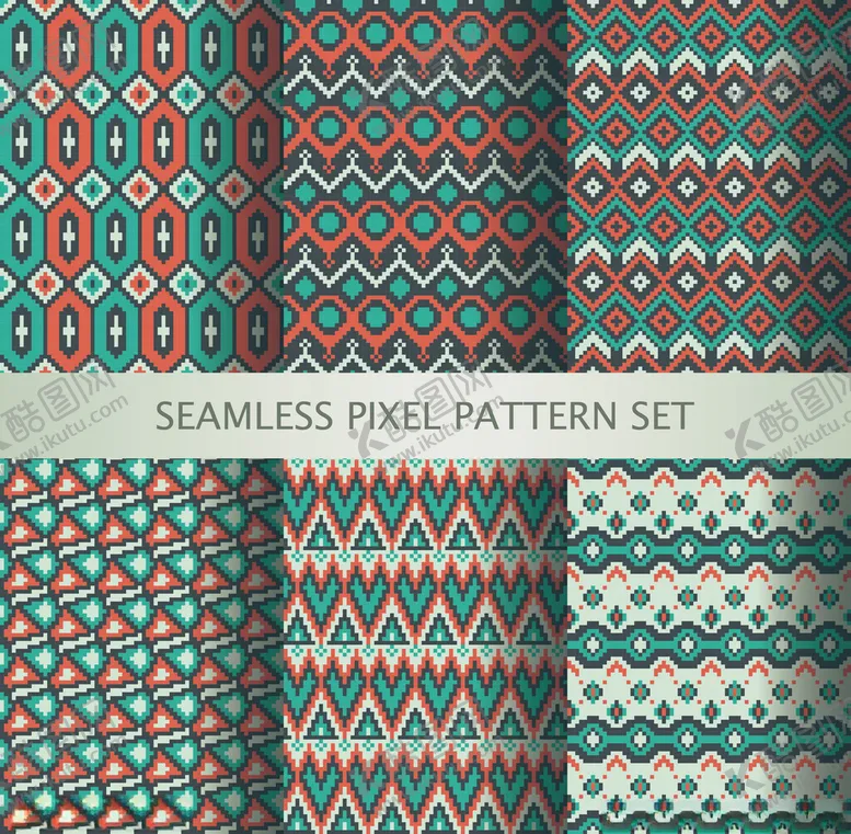 编号：29178811021700156619【酷图网】源文件下载-民族风几何图案集合