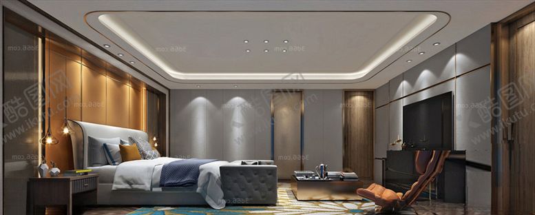 编号：10550807091321499662【酷图网】源文件下载-后现代卧室