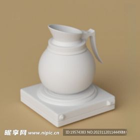 C4D模型烧水壶