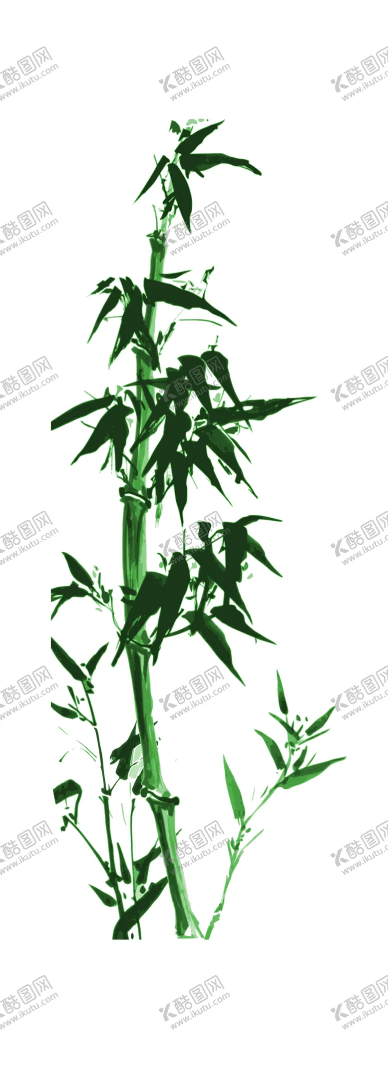 编号：98526006291137539247【酷图网】源文件下载-水墨竹子