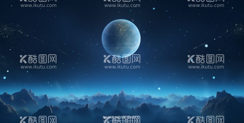 编号：23714312220509566916【酷图网】源文件下载-星空科技背景