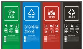 四色垃圾分类