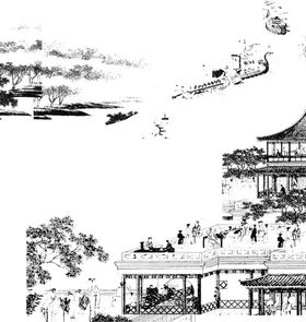 古代人物线稿