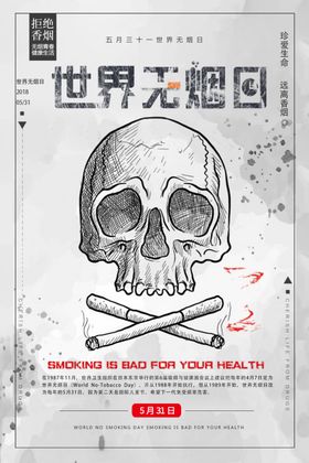 世界无烟日保护年轻人控板报2020