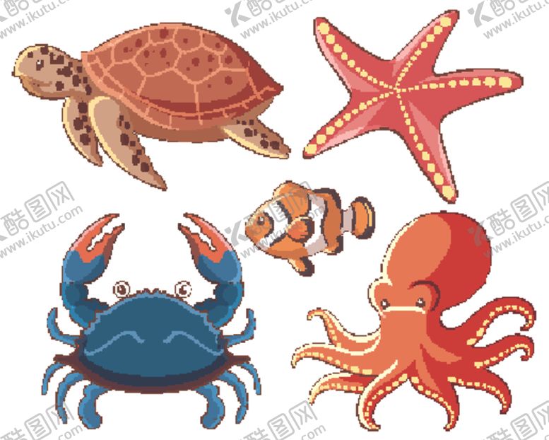 编号：38386310300143549304【酷图网】源文件下载-海洋生物