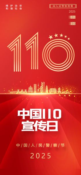 警察宣传日海报
