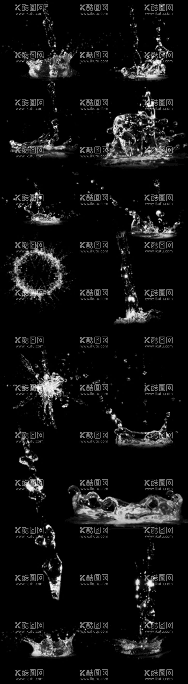 编号：11586111160211048267【酷图网】源文件下载-水滴效果模板