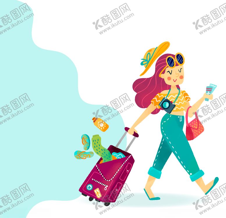 编号：59904909202142443205【酷图网】源文件下载-旅客游客