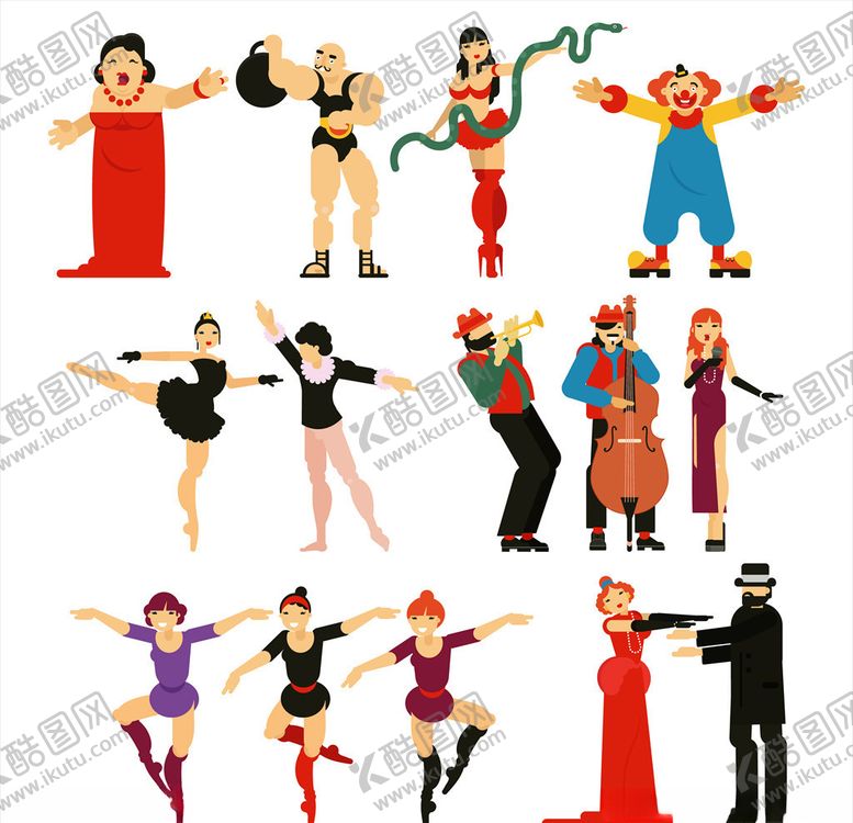 编号：61164106182312349083【酷图网】源文件下载-插画人物