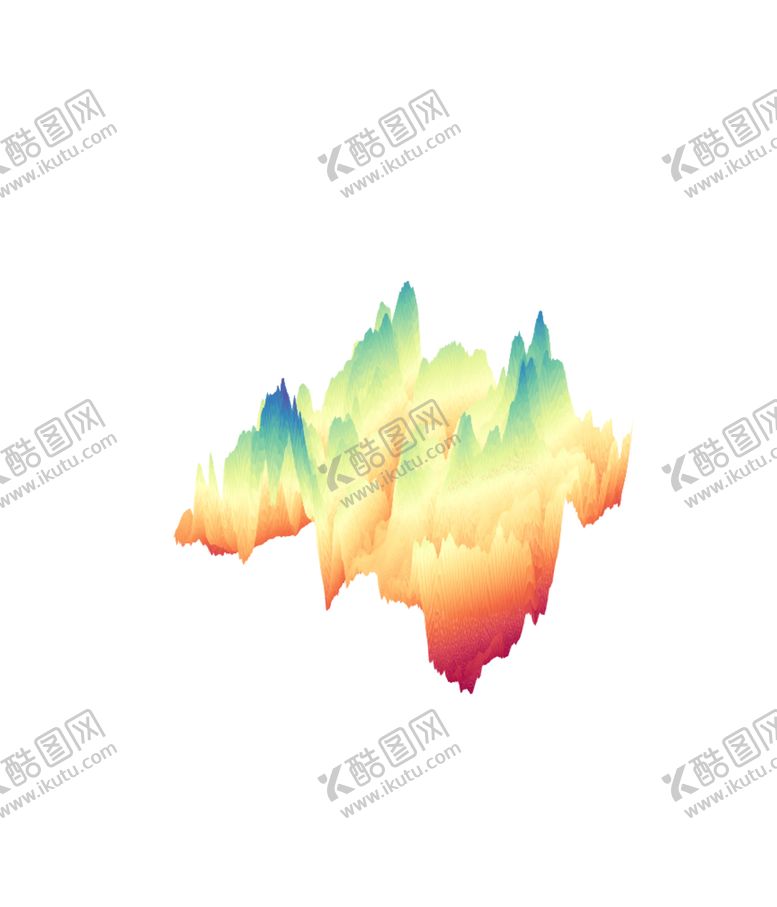 编号：80720405140447031125【酷图网】源文件下载-抽象山峰