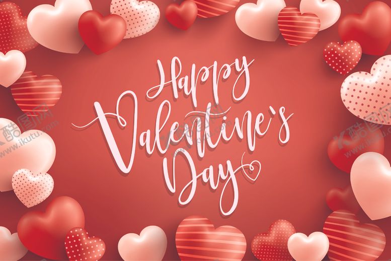 编号：97927809251258079957【酷图网】源文件下载-红色爱心背景